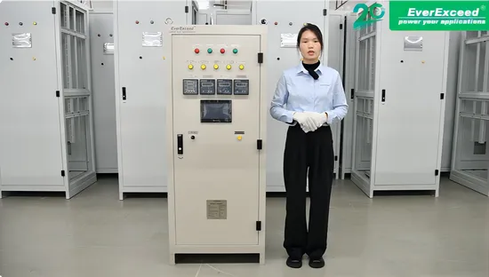 Fabricante estándar de cargador de batería para subestaciones monofásicas o trifásicas Everexceed de red/PV